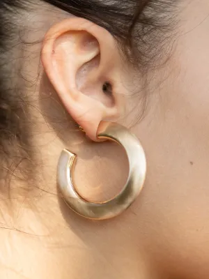 1.75" High Polished Satin Plating Hoop