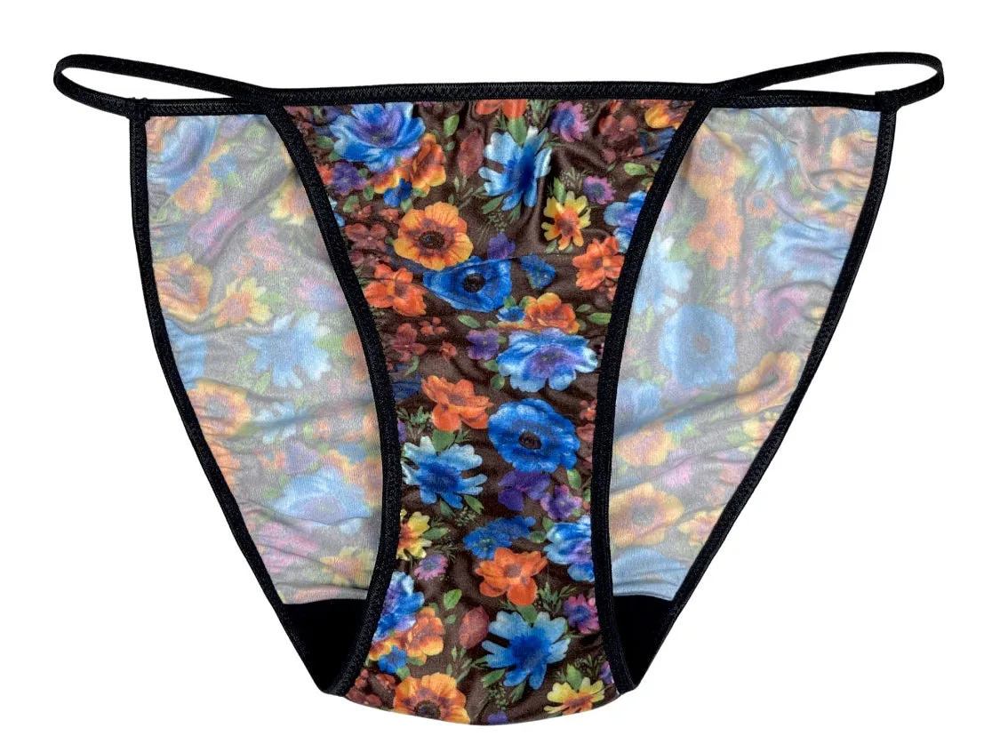 3-Pack Vintage Floral Print