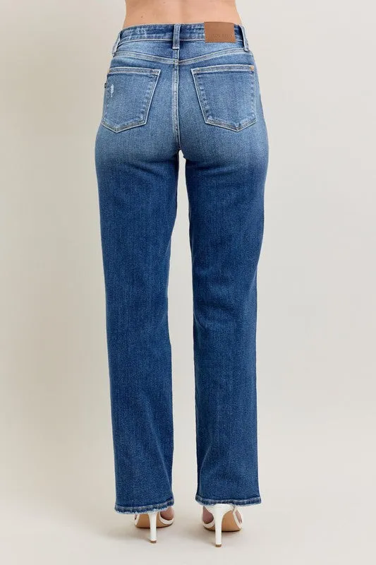 90's High Rise Straight Fit Jeans
