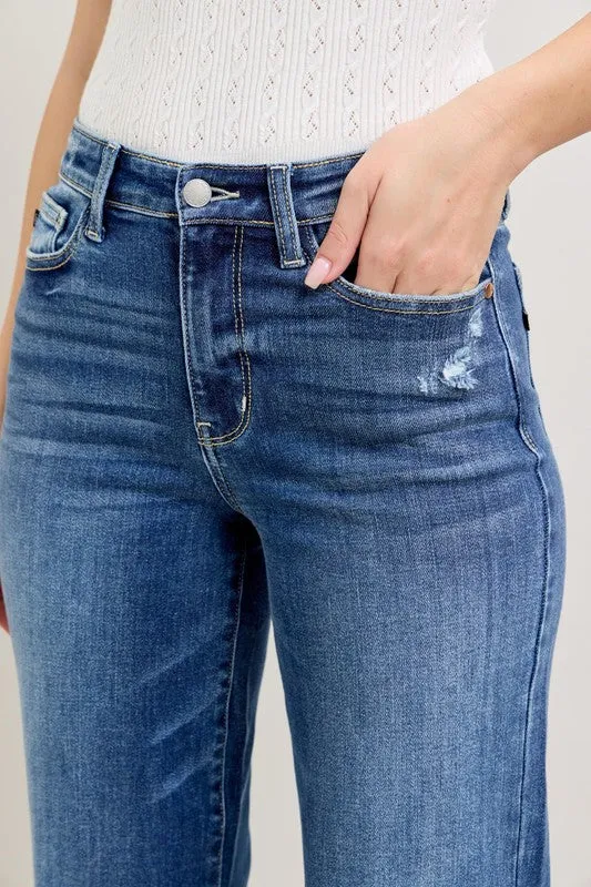 90's High Rise Straight Fit Jeans