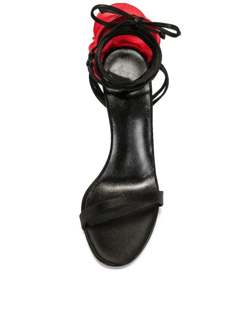 A Rose European Fashion Stiletto High Heel Sandals