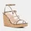 Abla Ankle Strap Wedge Heels