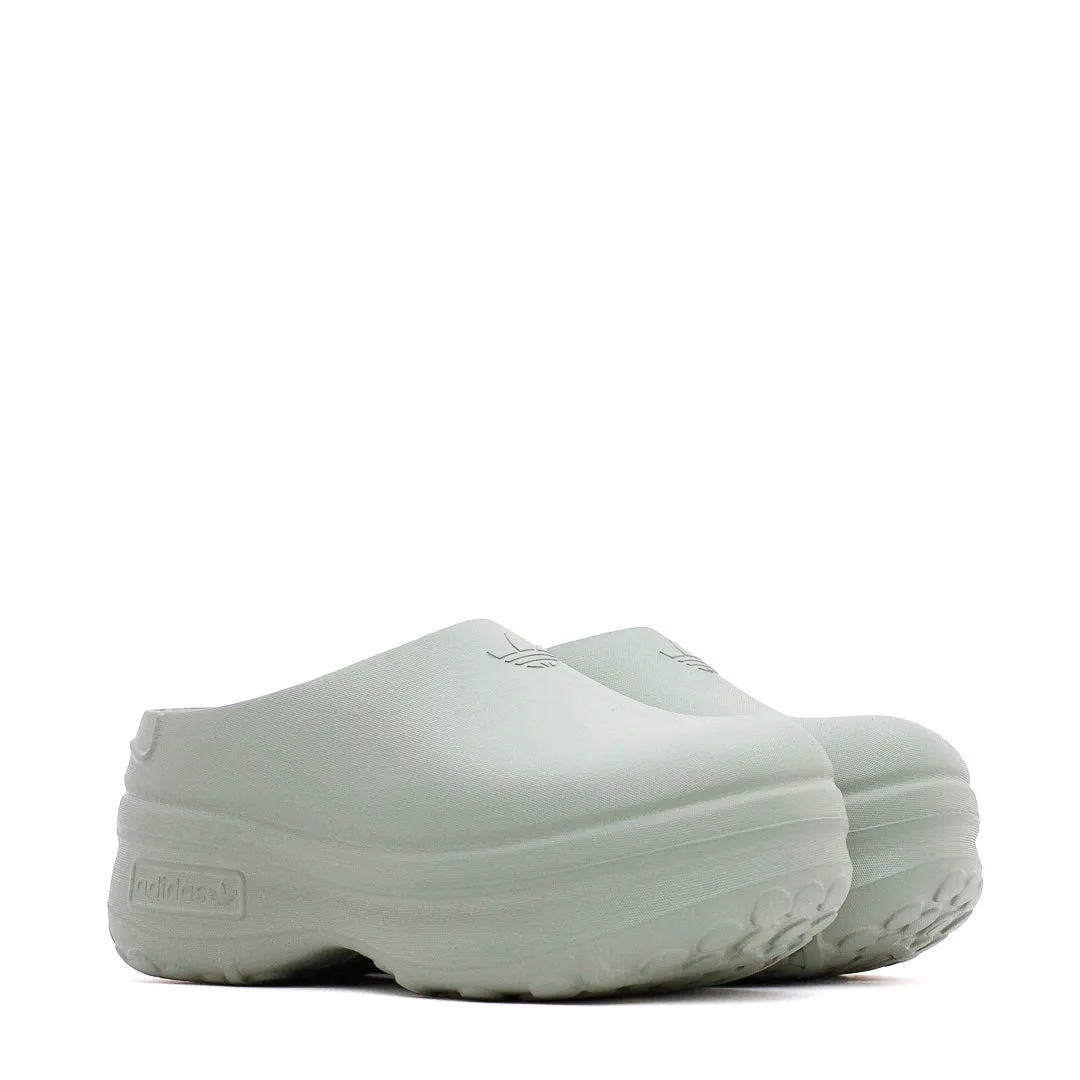 Adidas Originals Women adiFOM Stan Mule Silver Green IE7053