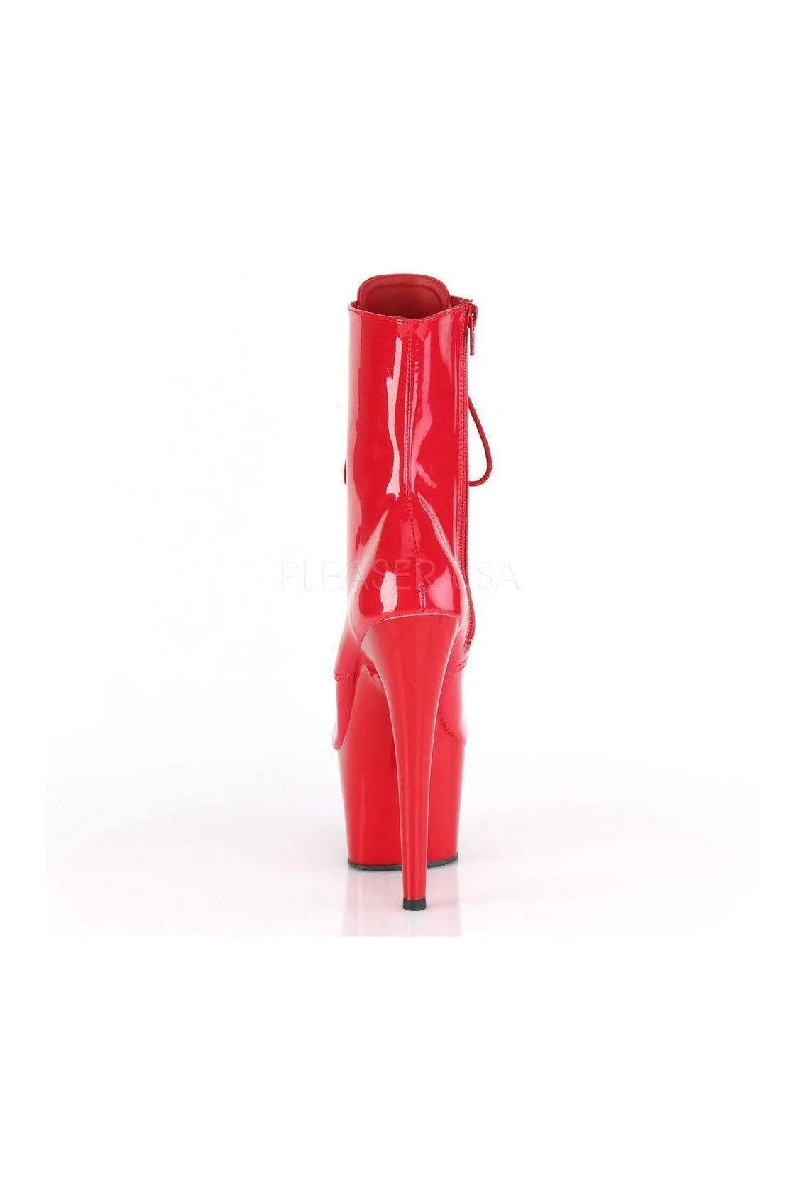 ADORE-1020 Platform Ankle Boot | Red Patent