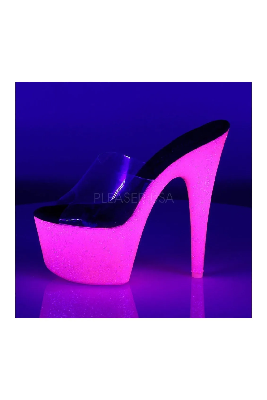 ADORE-701UVG Platform Slide  | Clear Vinyl