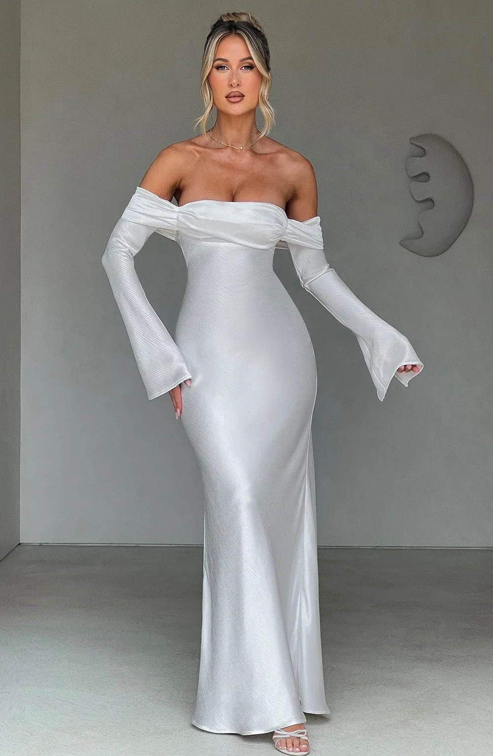 Alejandra Maxi Dress - Ivory