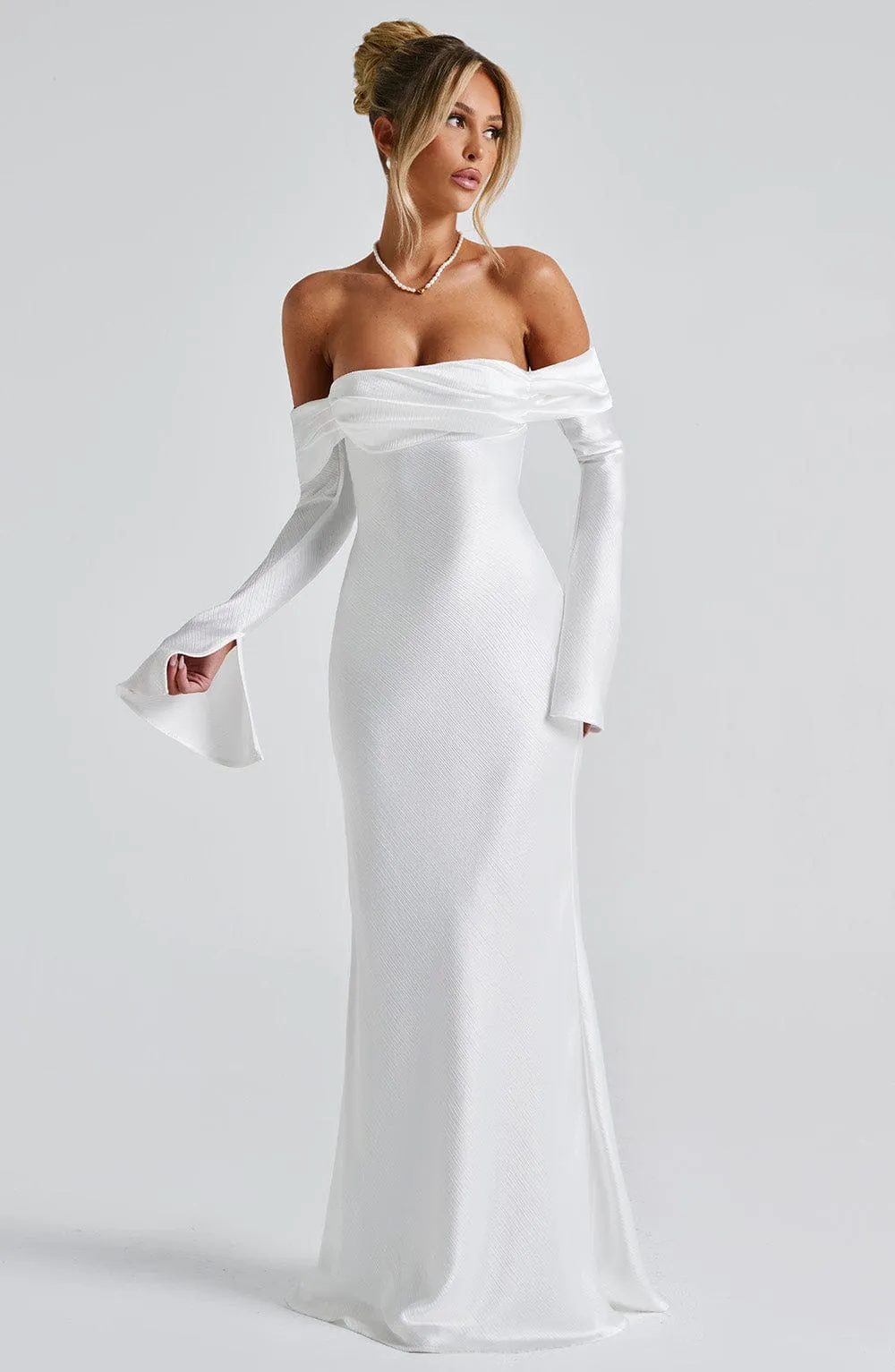 Alejandra Maxi Dress - Ivory