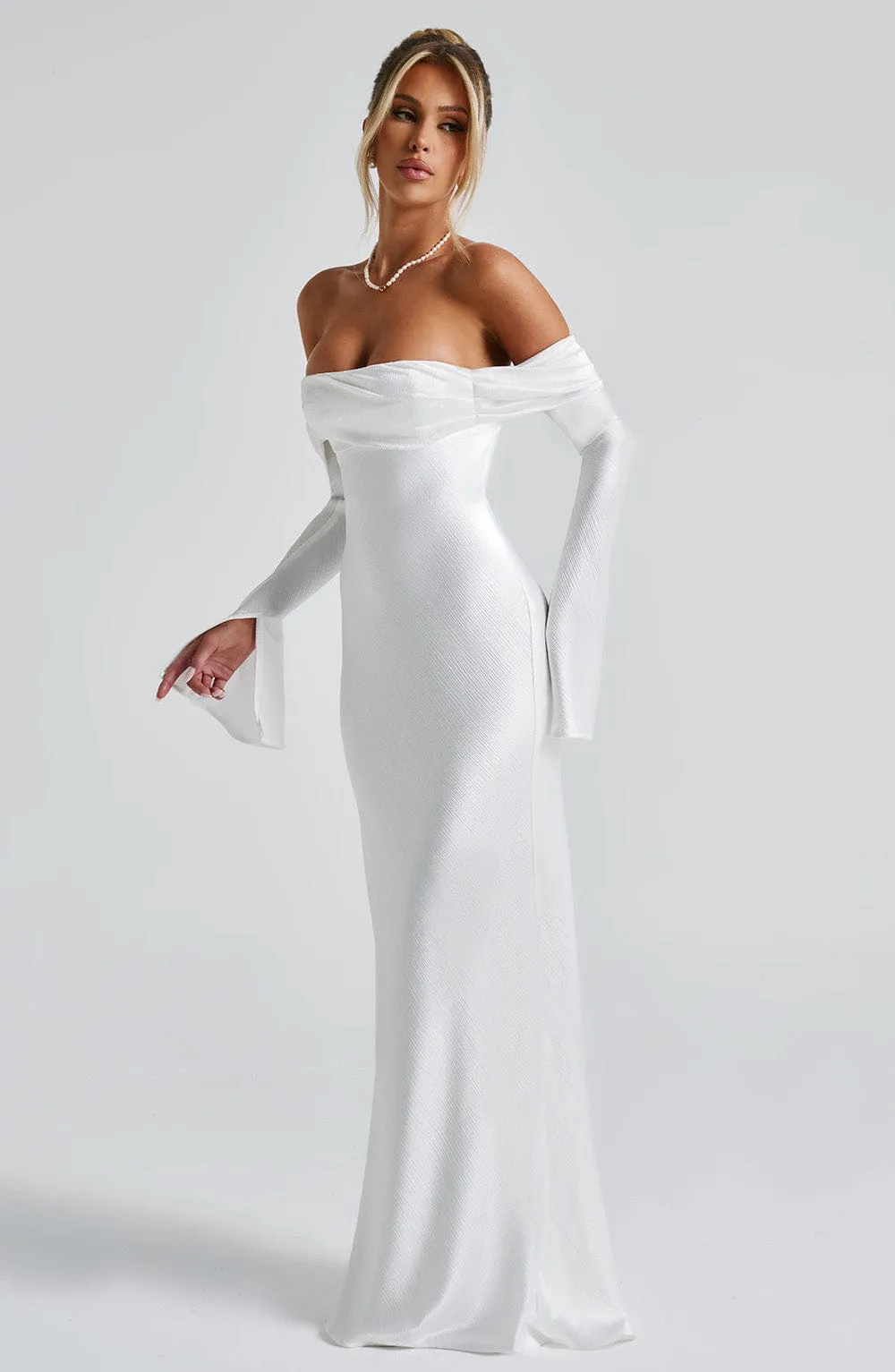 Alejandra Maxi Dress - Ivory