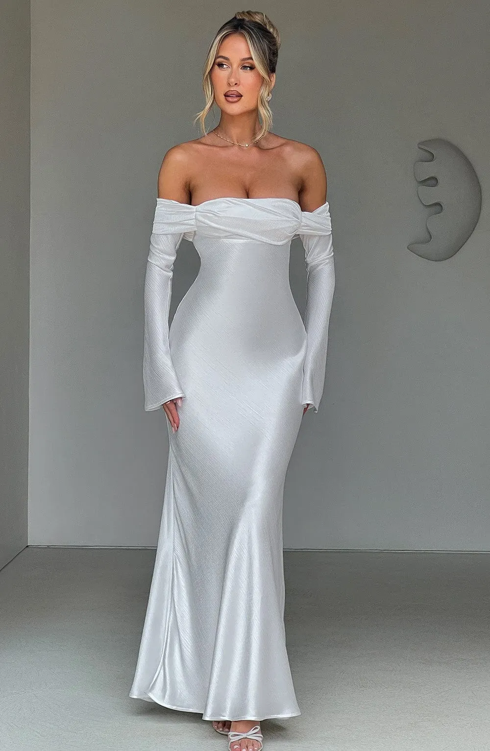 Alejandra Maxi Dress - Ivory
