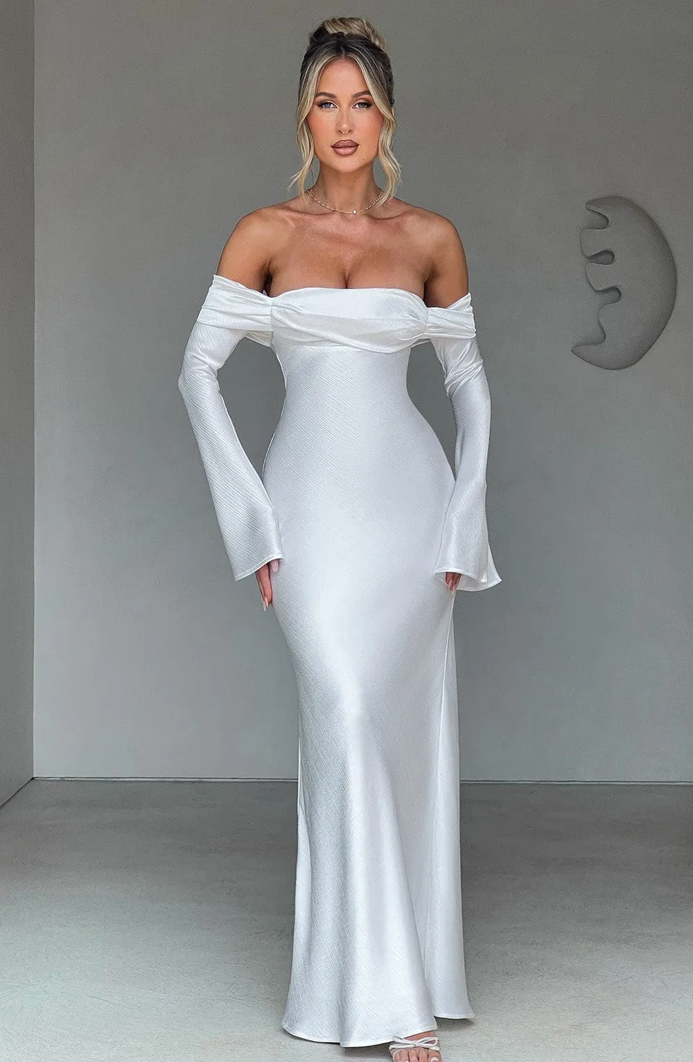 Alejandra Maxi Dress - Ivory