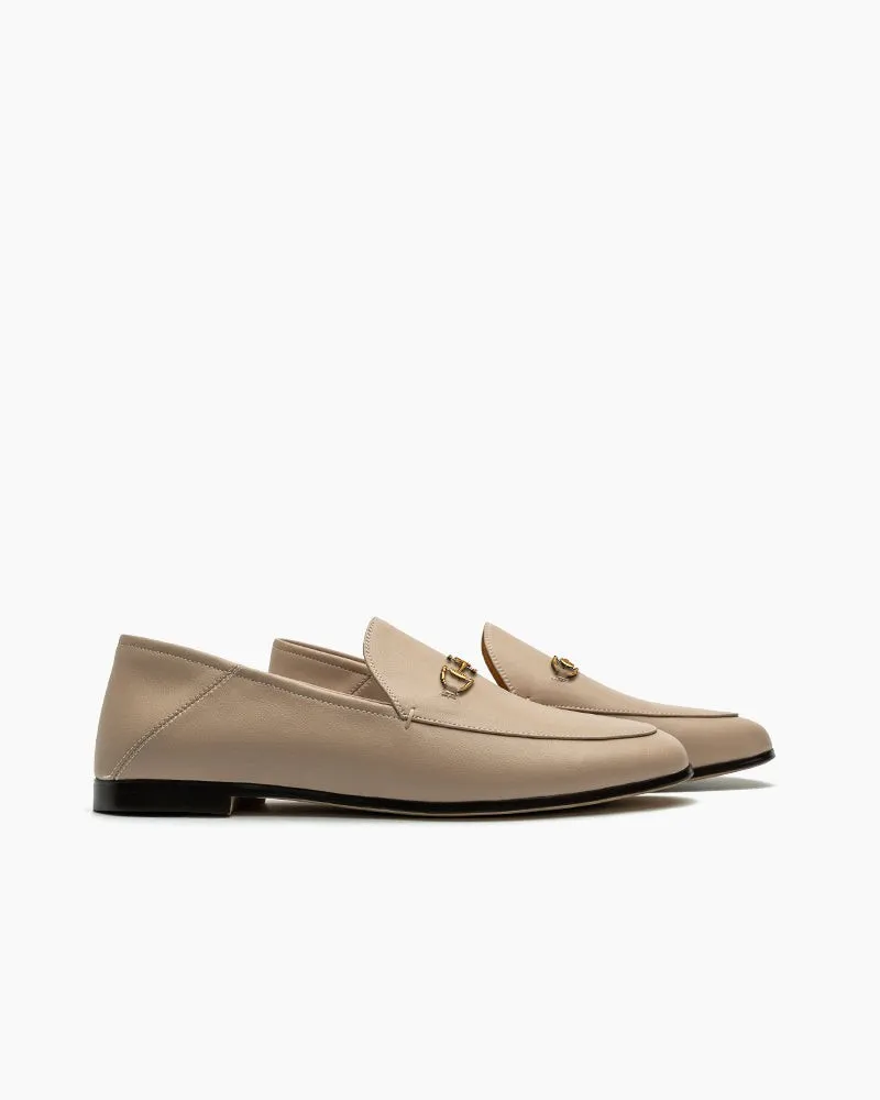 Alina Sleek and Sophisticated Leather Flat Loafers