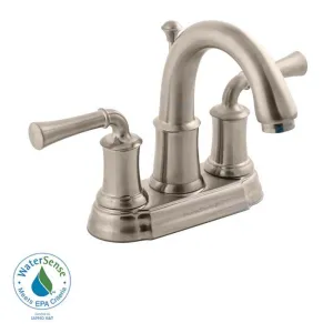American Standard 7420.201.295 Portsmouth 2-Handle High-Arc Bathroom Faucet in Satin Nickel