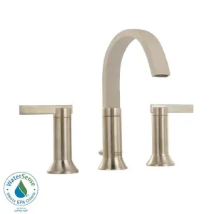 American Standard 7430.801.295 Berwick Widespread 2-Handle High-Arc Bathroom Faucet in Satin Nickel