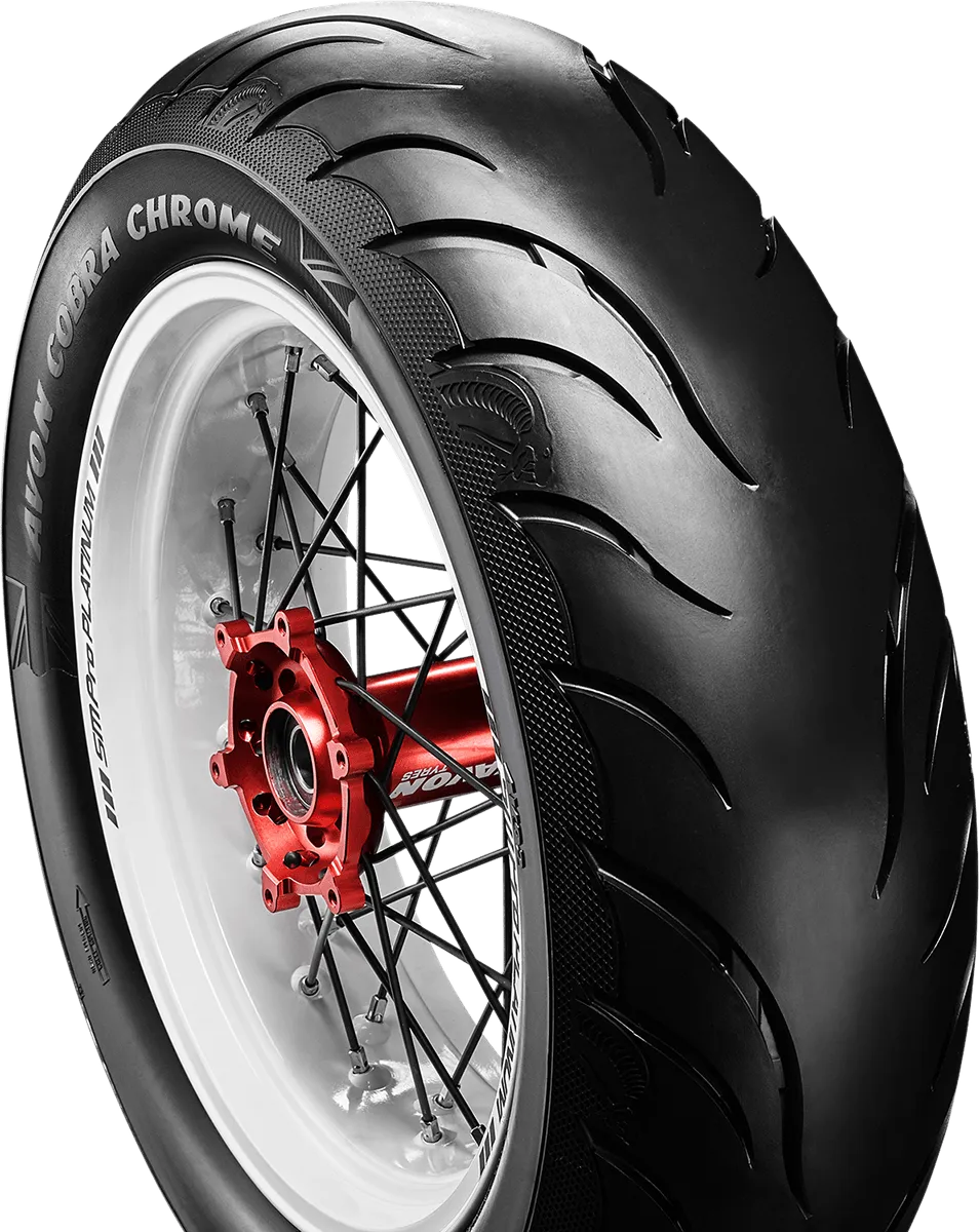 Avon Tyres 2120299 Avon AV92 Cobra Chrome 170/80B15 Rear Tire 83H