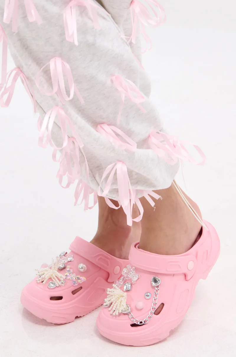 AZALEA WANG MAVA PINK PEARL IRIDESCENT FLAT