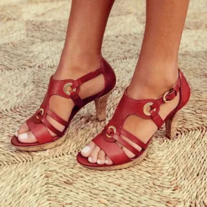 BEATRICE - Cozy Heeled Sandals