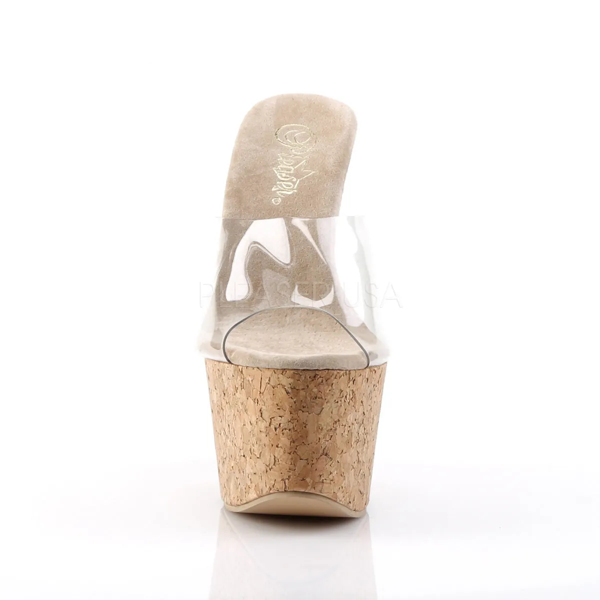 BEAU-601  Clear-Tan/Cork