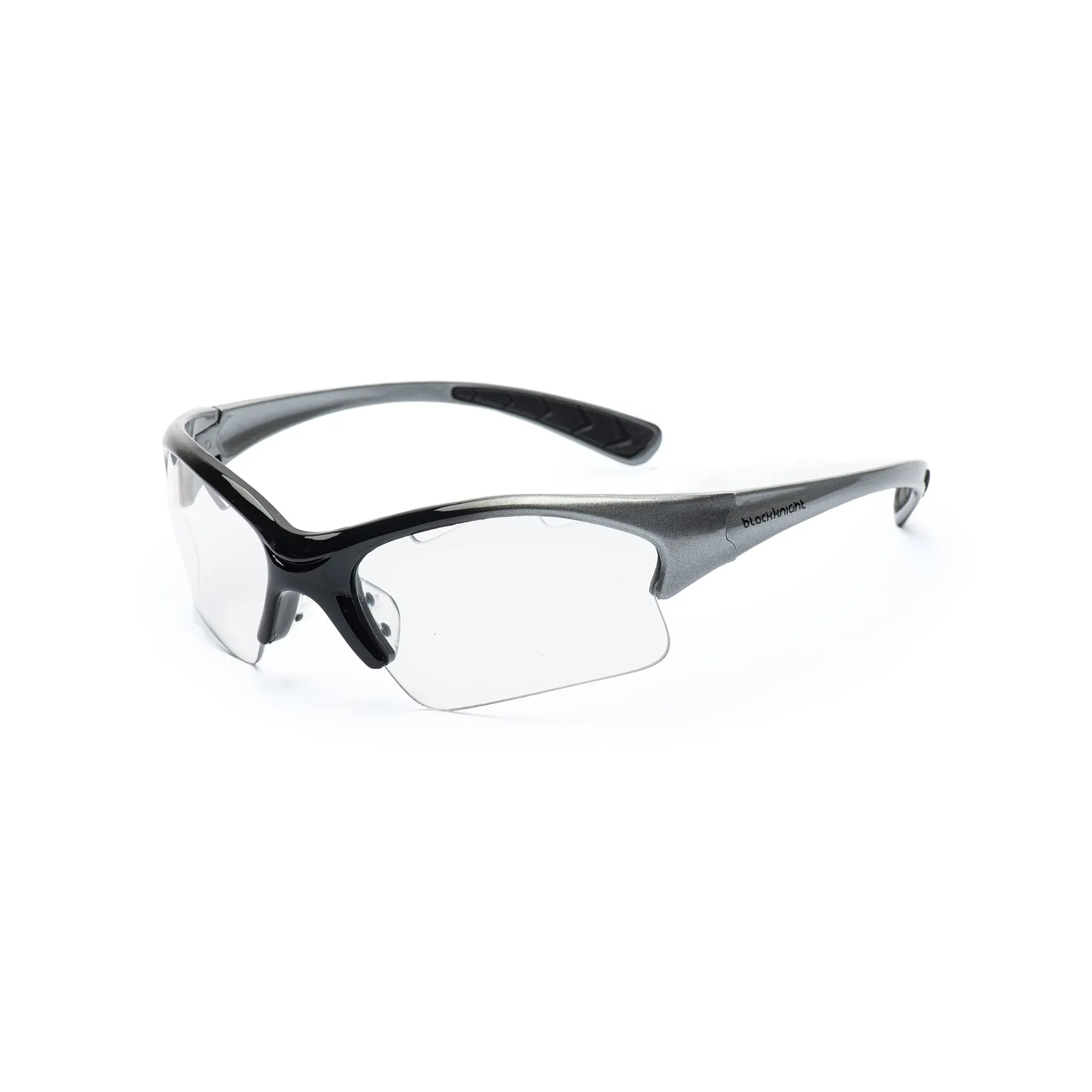 Black Knight STILETTO Racquet Sports Eyeguard [BLACK/SILVER]