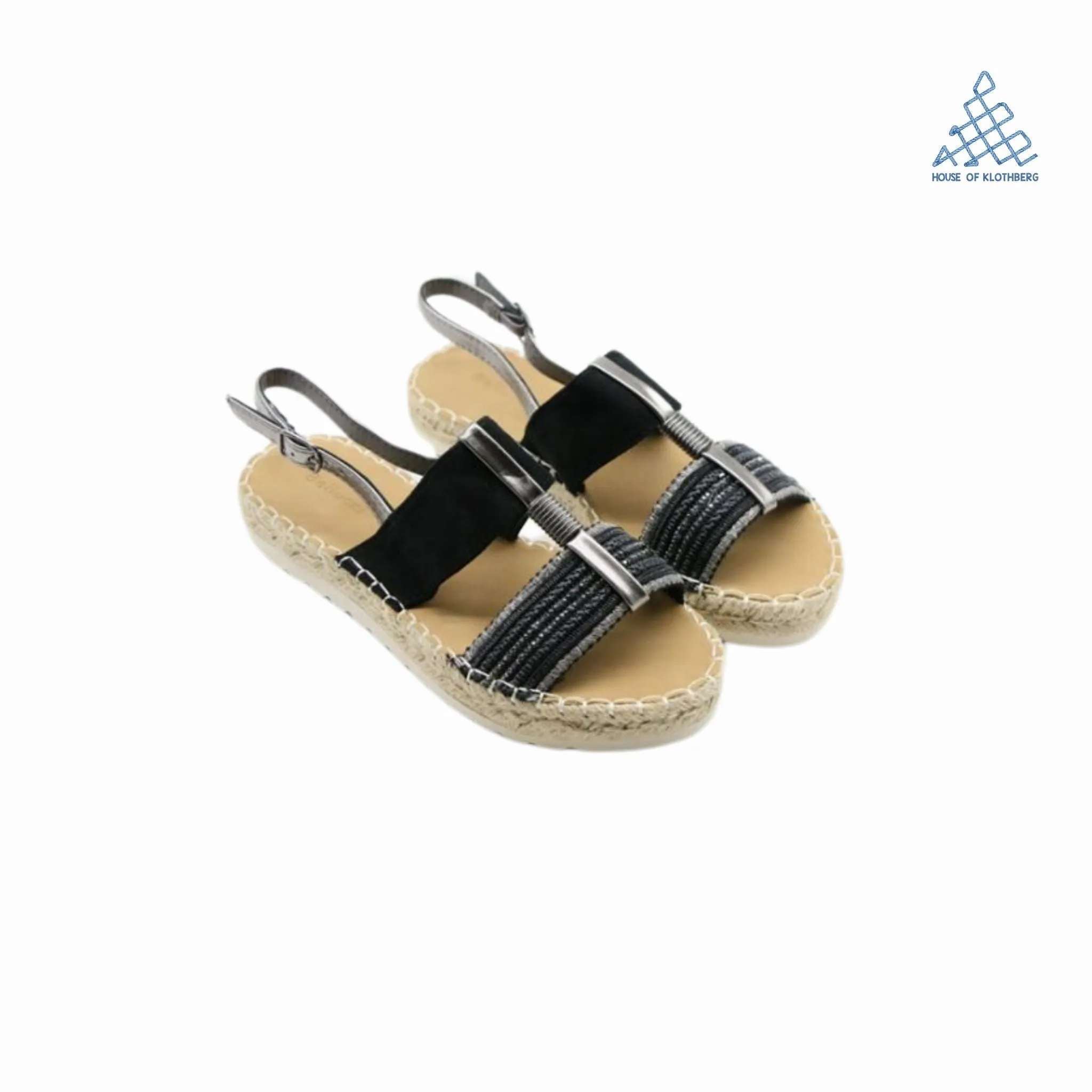 Black Strappy Sandals