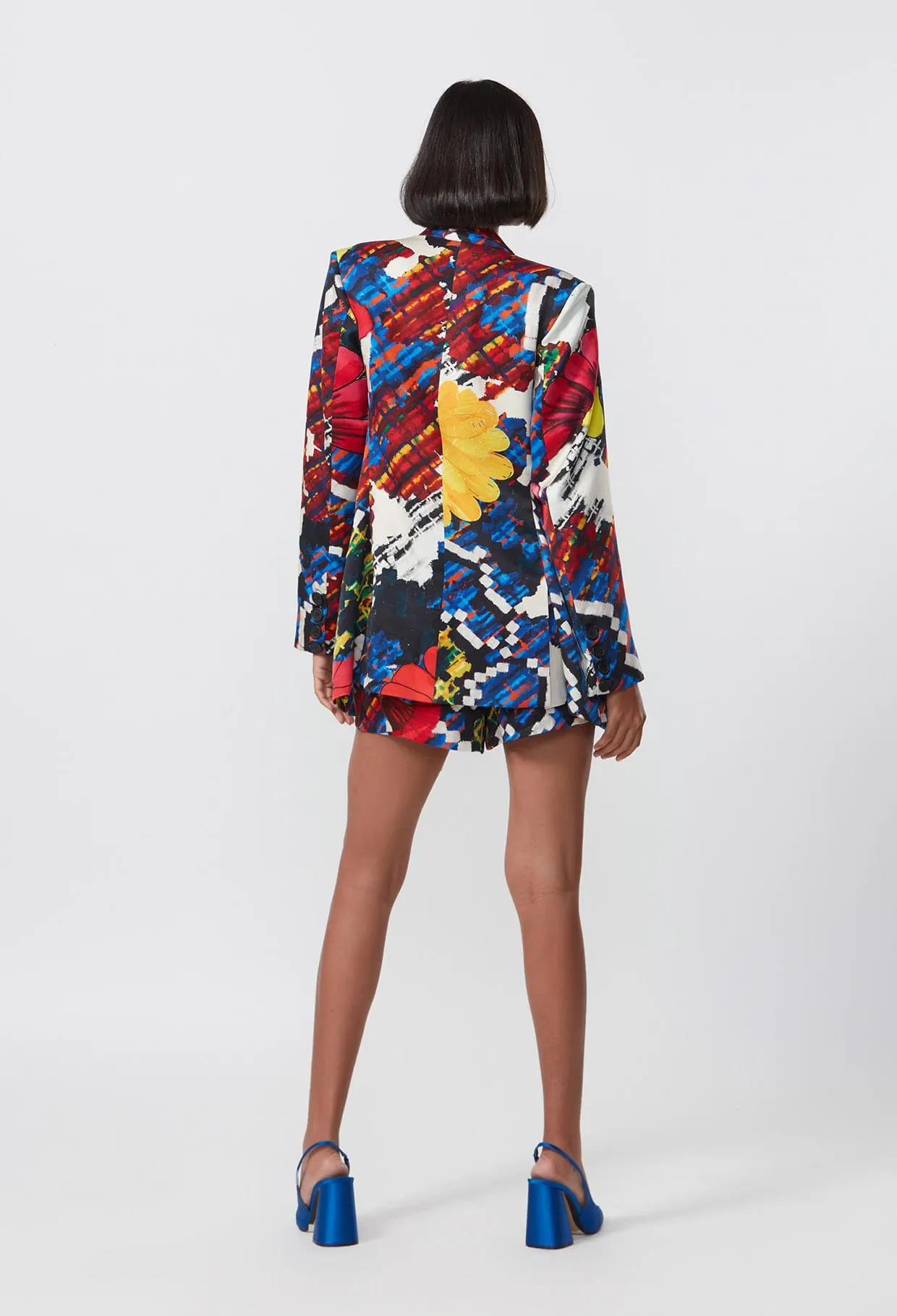 Blazer, Bustier & Shorts