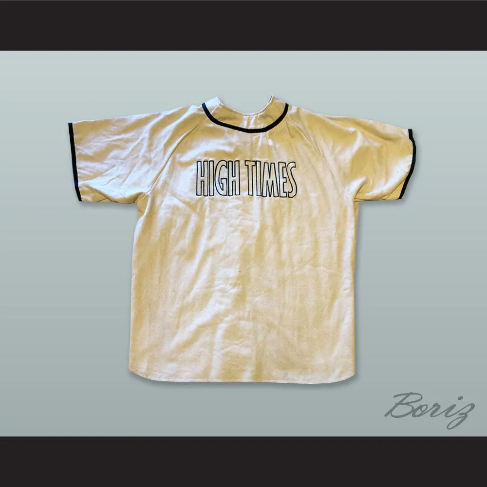 Bonghitters High Times Beige Baseball Jersey