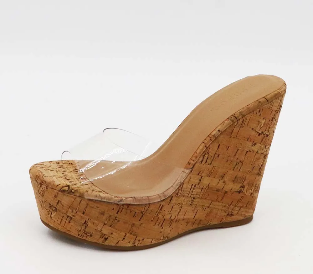 Brenda Wedge- Clear