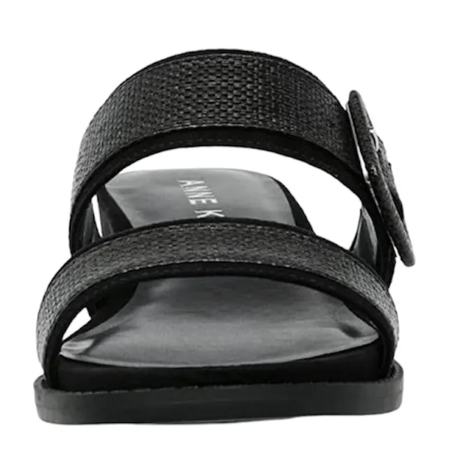BRENDA Women's Wedge Double Band Slide Sandals