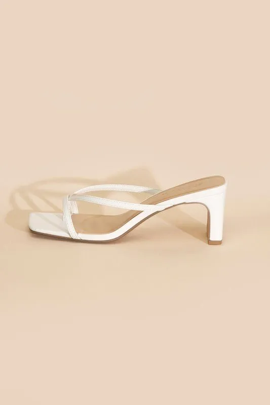 Bridget Slip On Heel Mule