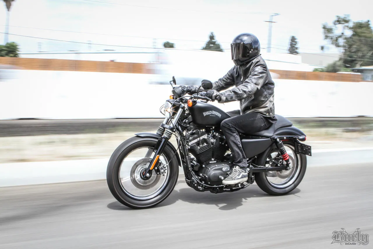 Burly Brand - Stiletto Shocks - 1986-2003 Sportster XL - 15"
