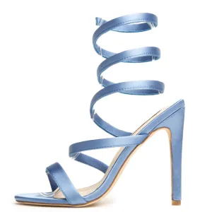 Cape Robbin Suzzy-59 Blue High Heel Blue