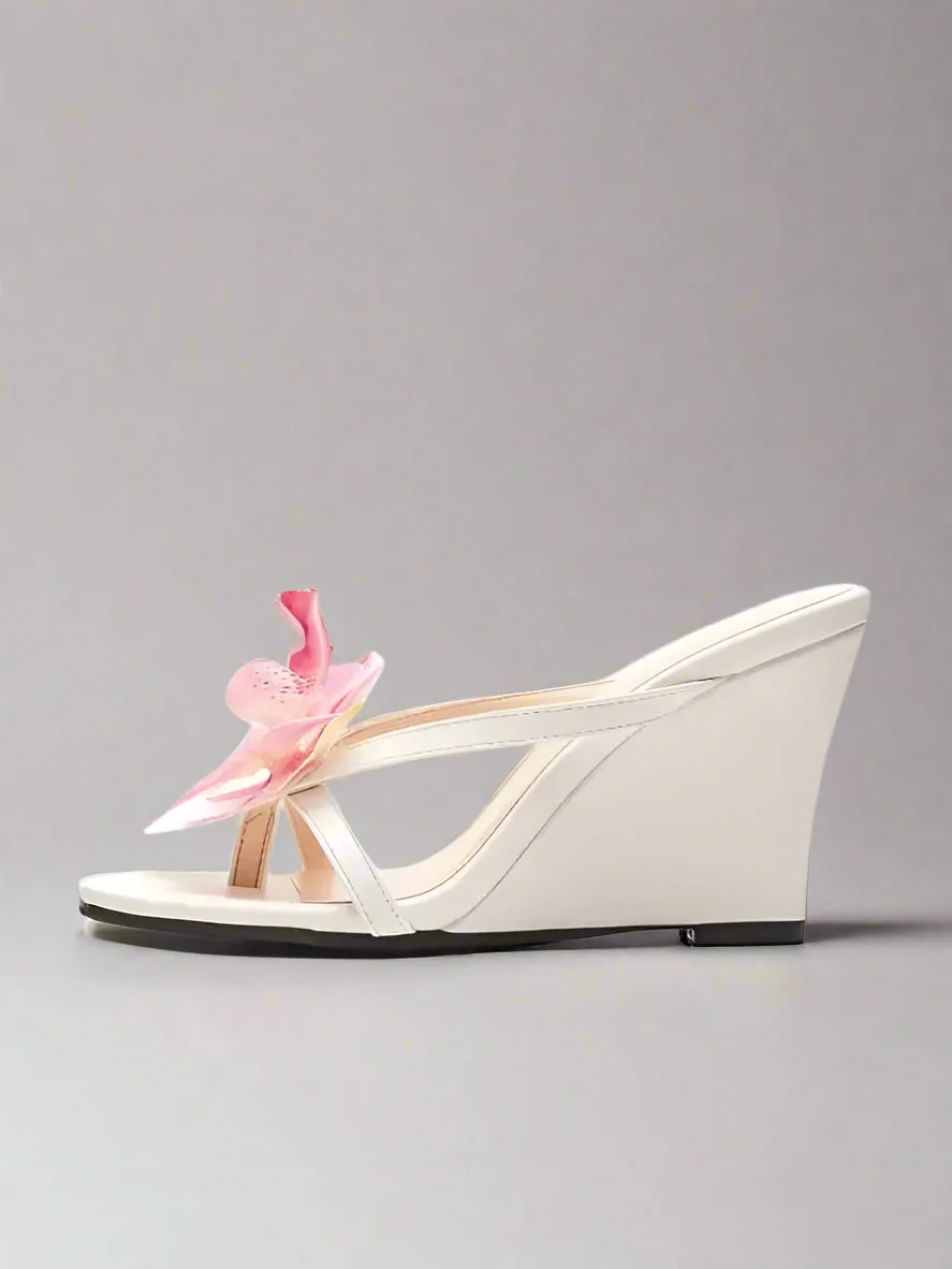 Chanel Flower Mule