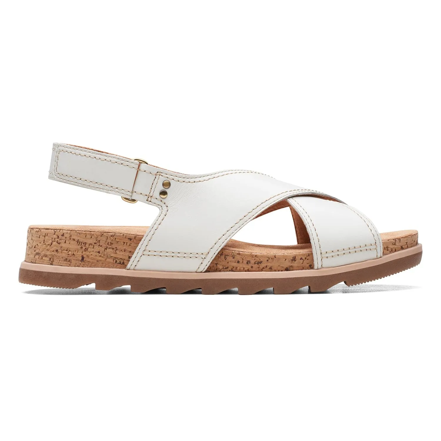 Clarks Yacht Cross Sandals (Wide Fit)