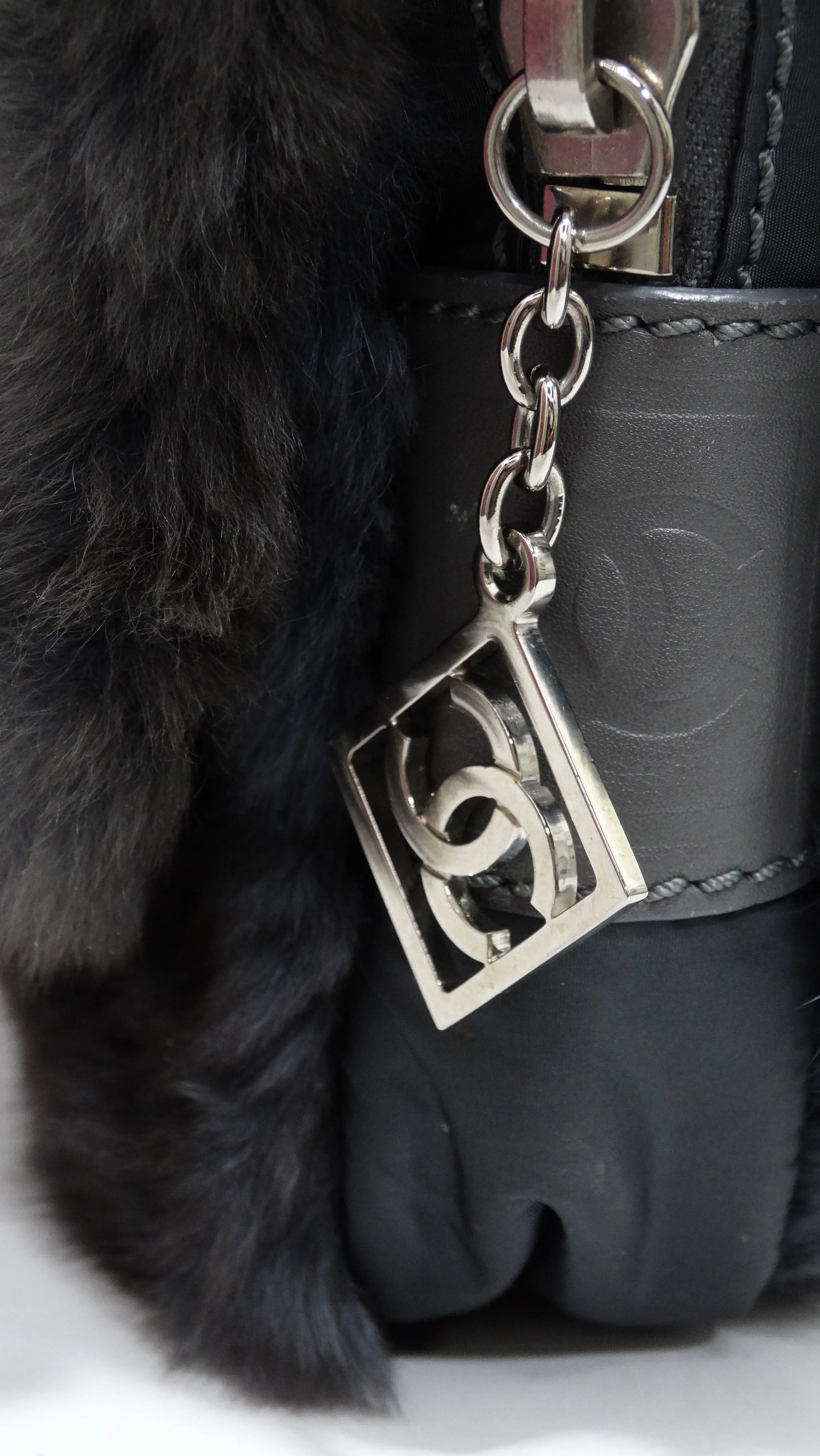 Classic Flap Limited Edition Rabbit Fur Shoulder Bag