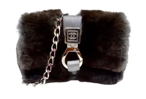 Classic Flap Limited Edition Rabbit Fur Shoulder Bag