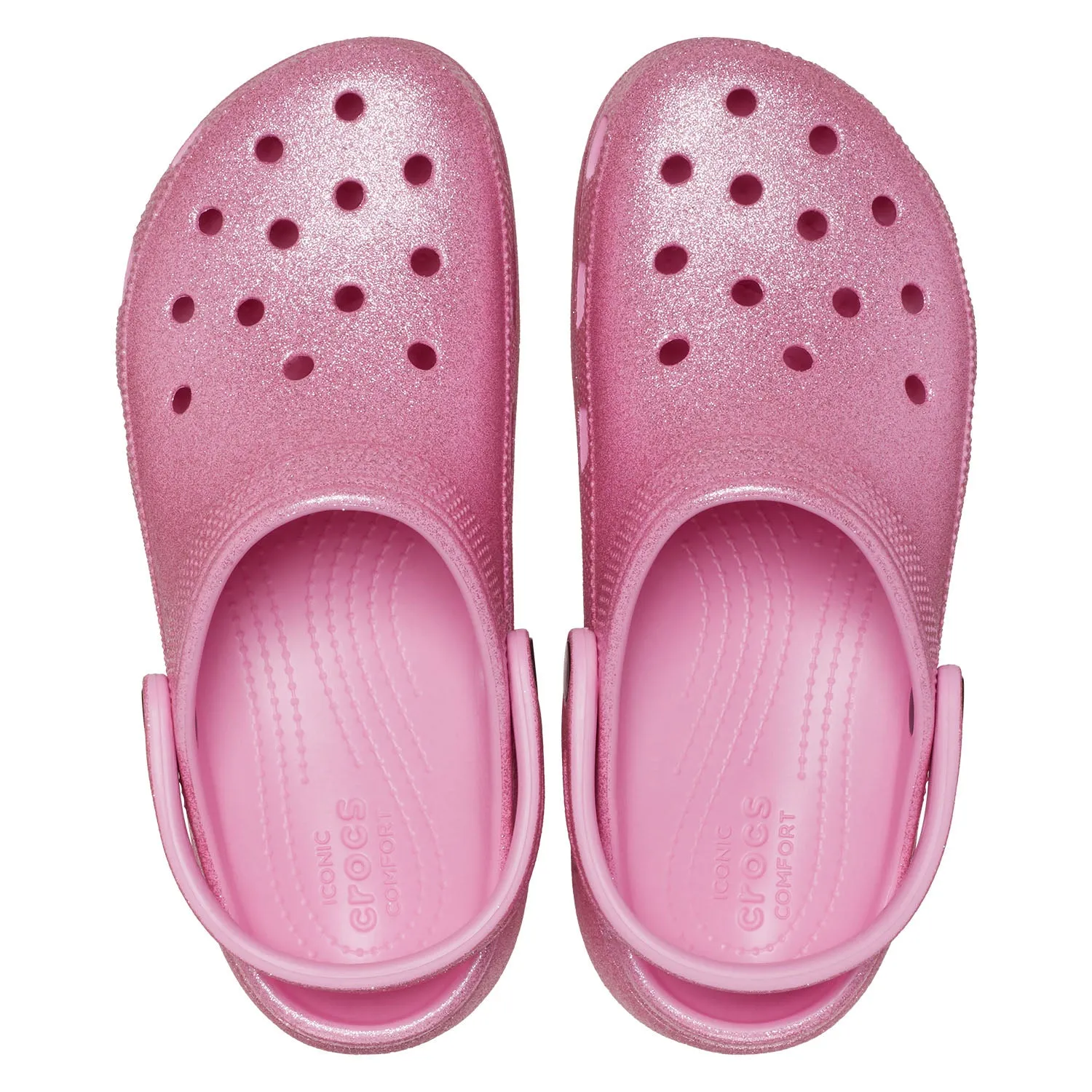 Classic Platform Glitter Clog Womens