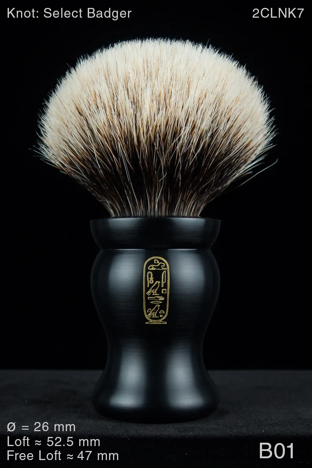 Cleo 26 mm Satin Ebony
