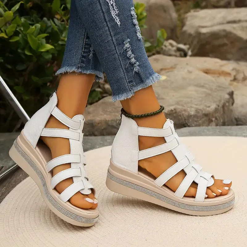 Cleo - Chic Wedge Sandals