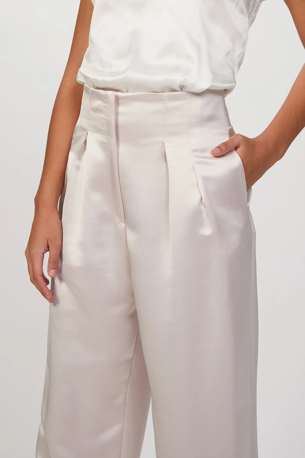CLYDE SATIN PANTS