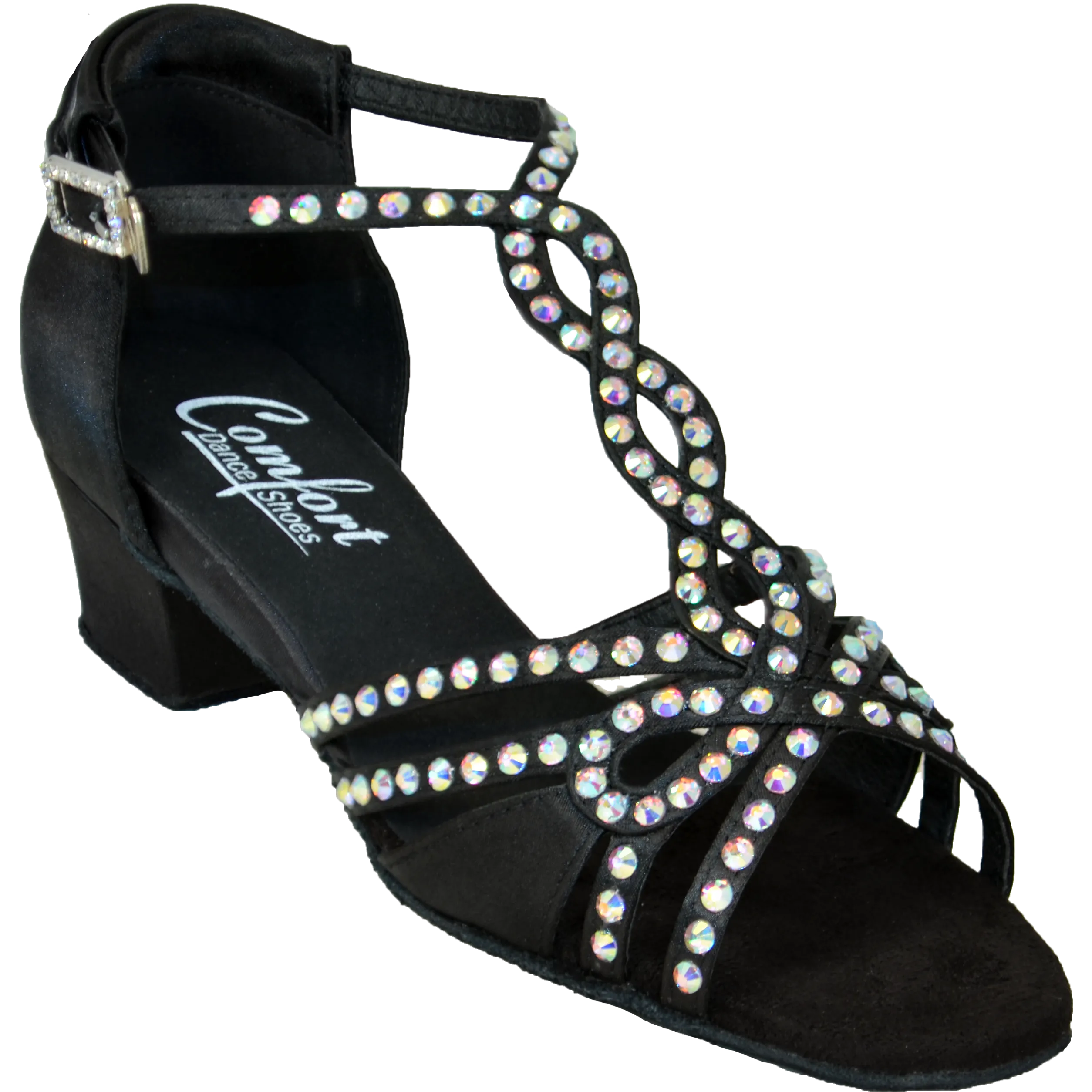 Comfort Butterfly - Black Satin