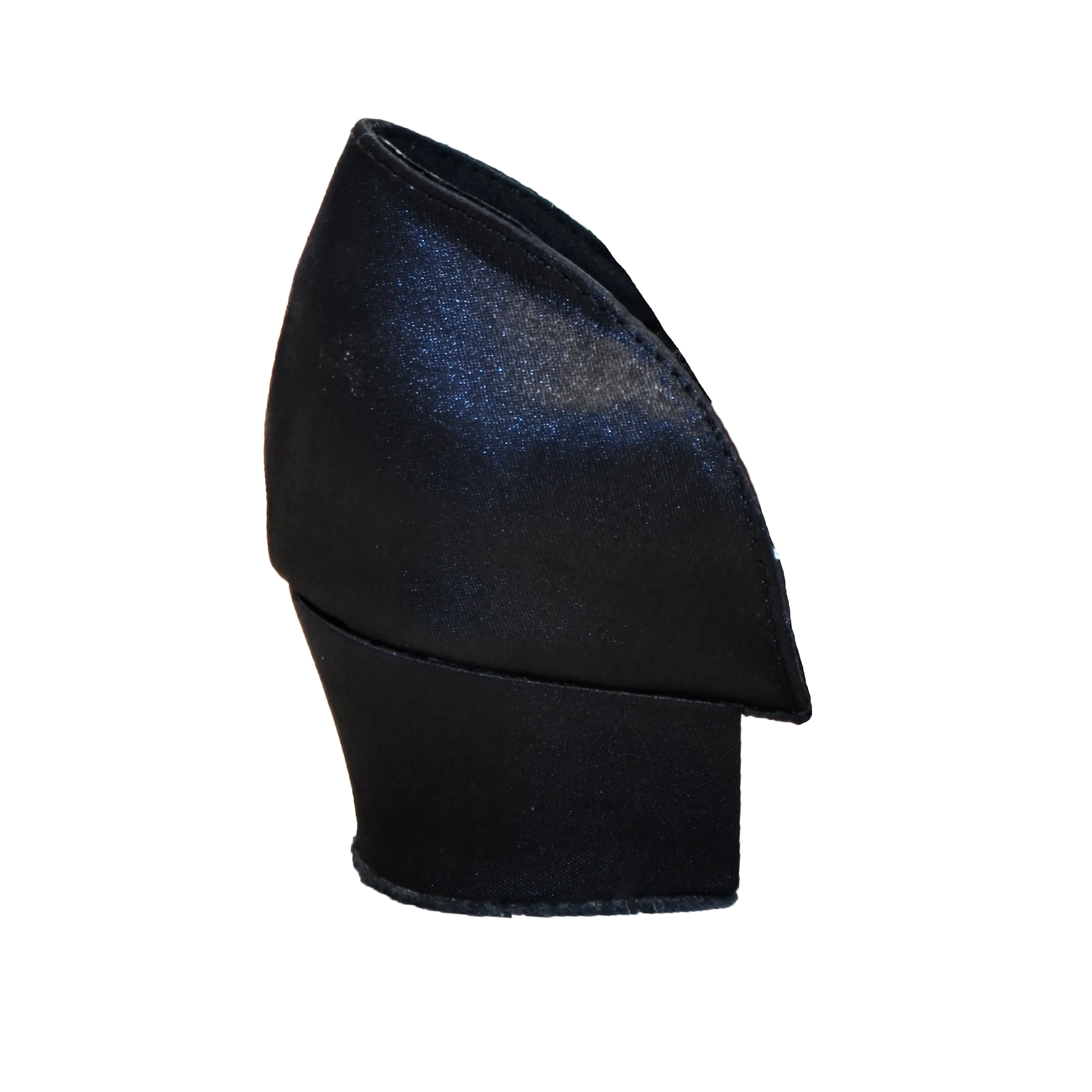Comfort Double Buckle - Black Satin