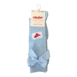 Condor Baby Blue Knee High Socks