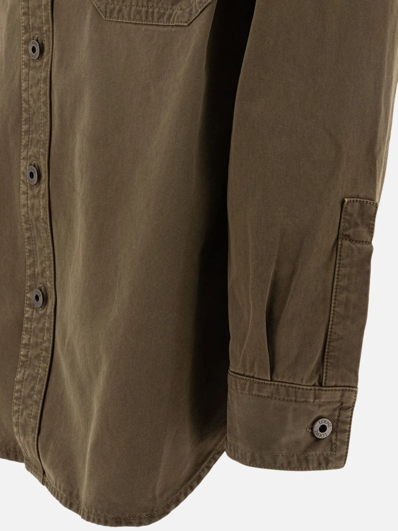 Cotton overshirt jacket