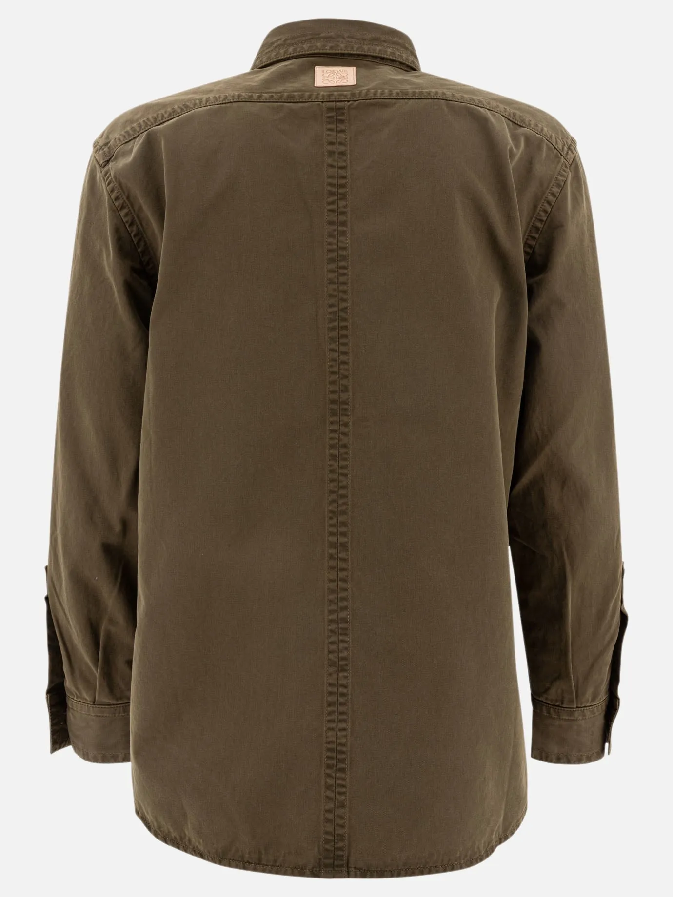 Cotton overshirt jacket