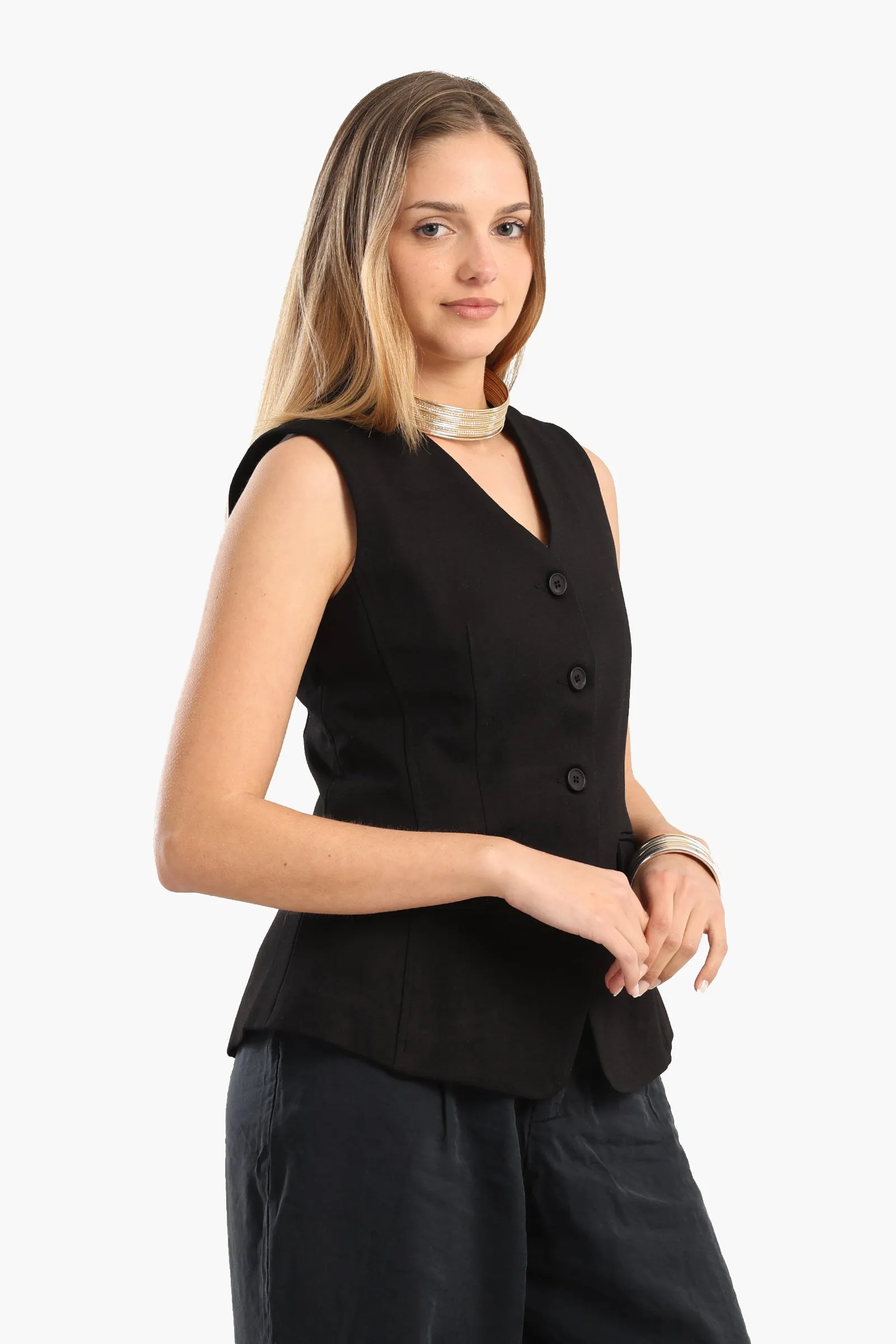 Cotton Sleeveless Vest