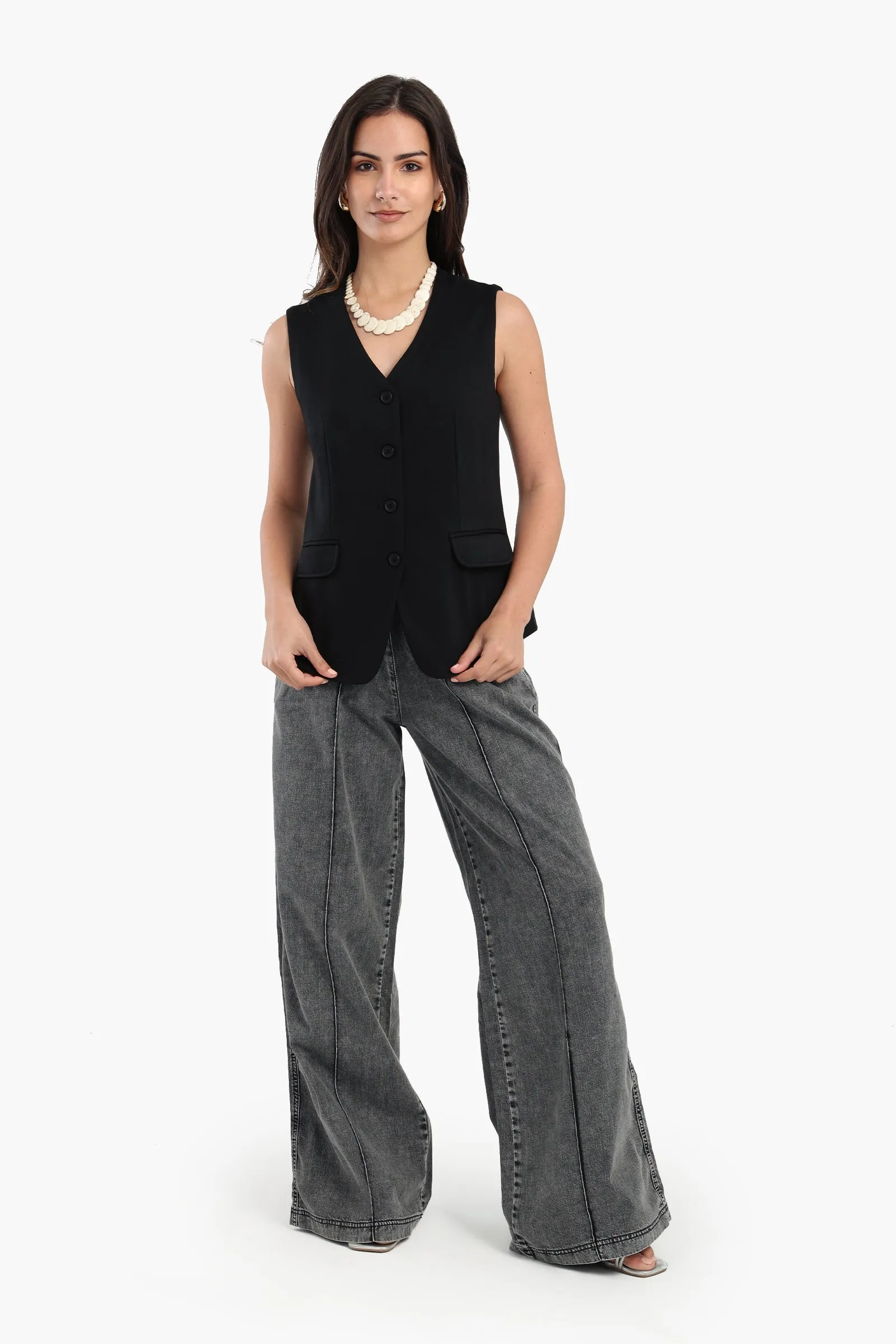 Cotton Sleeveless Vest