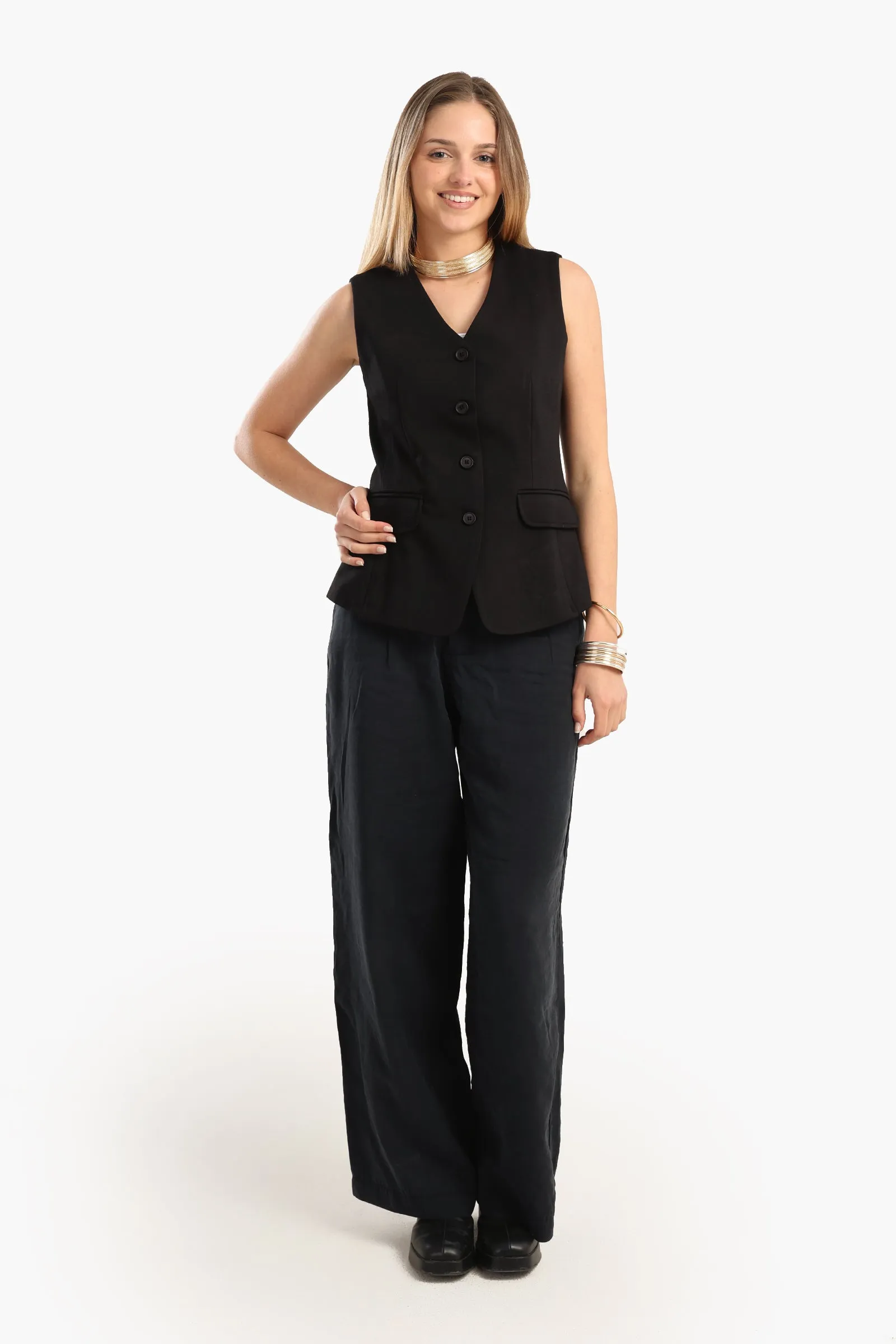 Cotton Sleeveless Vest