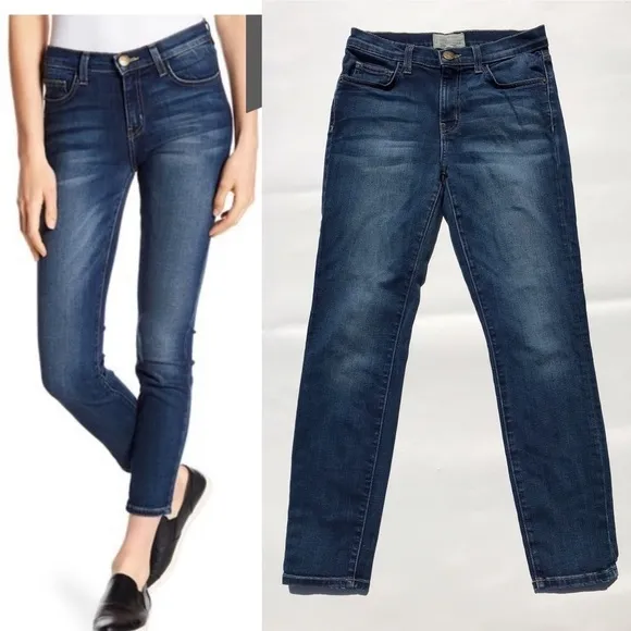 Current Elliot Jeans High Waist Stiletto Blue 27