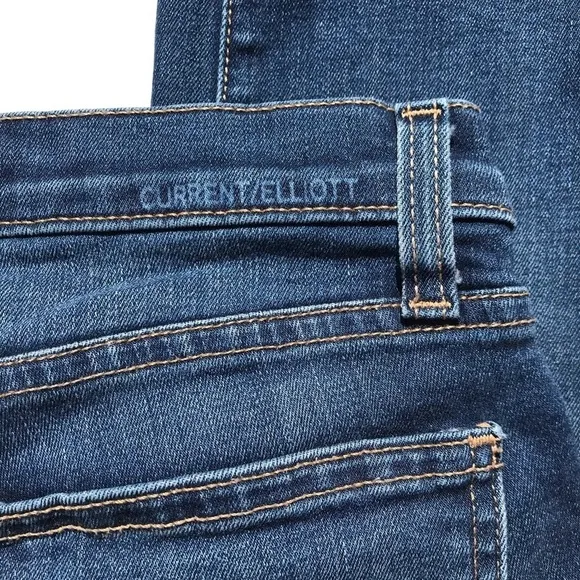 Current Elliot Jeans High Waist Stiletto Blue 27