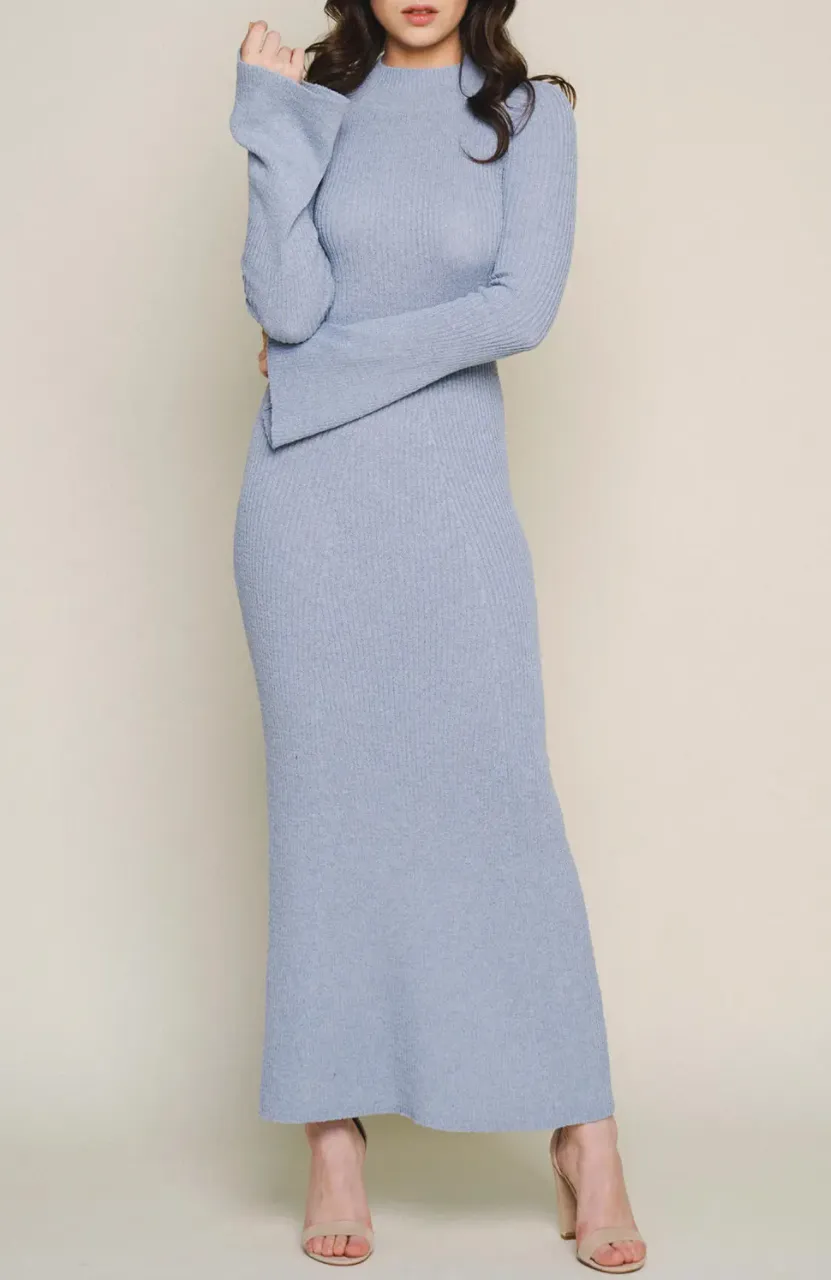 CUT-OUT BACK MAXI DRESS