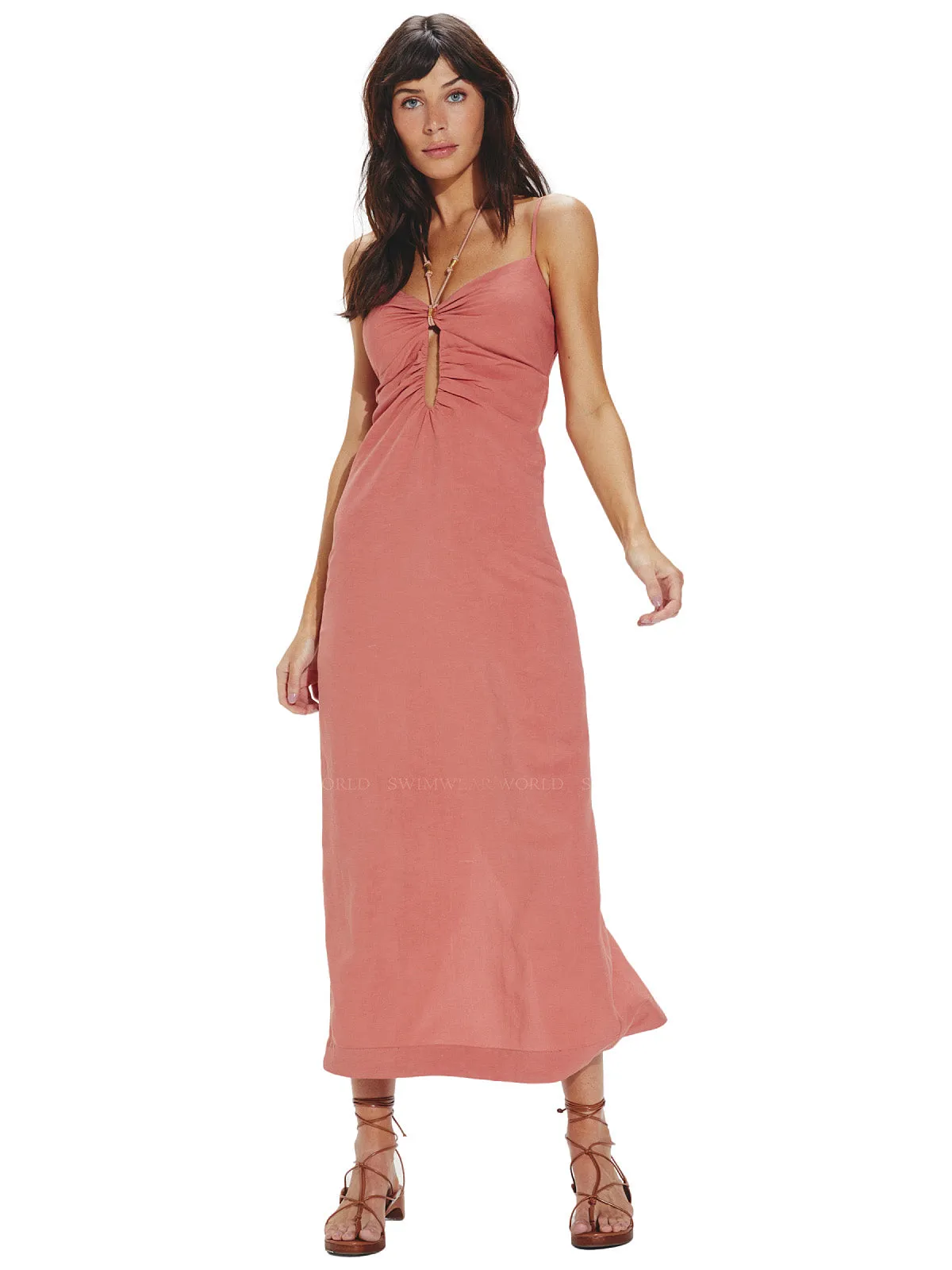 Daisy Detail Long Dress ::RET